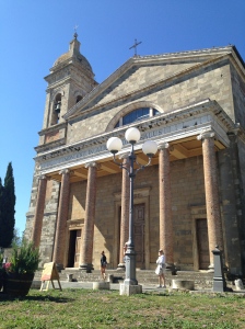 12th century church in Montelcino